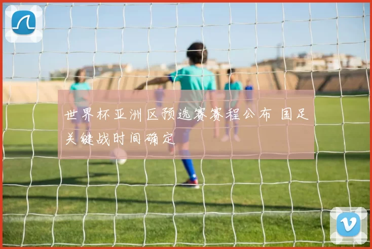 世界杯亚洲区预选赛赛程公布 国足关键战时间确定