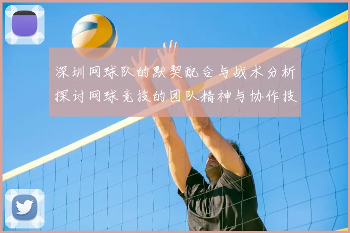 深圳网球队的默契配合与战术分析探讨网球竞技的团队精神与协作技巧